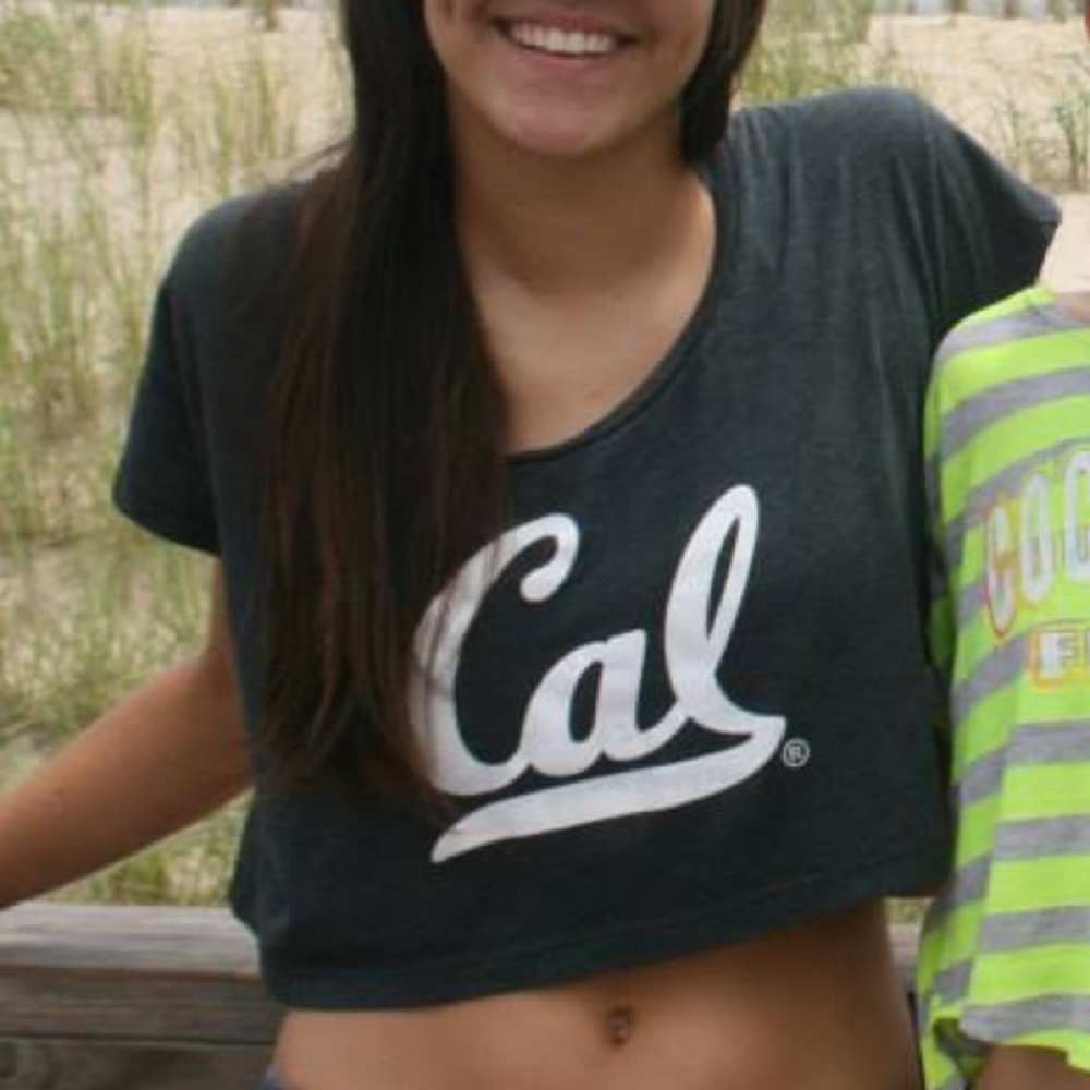 Cal University Crop Top 🐻